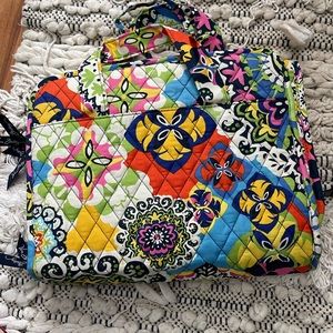 Vera Bradley hanging cosmetic bag